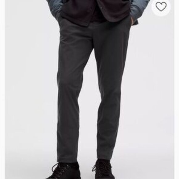 Lululemon Men's ABC Classic-Fit 5 Pocket Pants Warpstreme Obsidian Pants size 33 - Picture 7 of 7